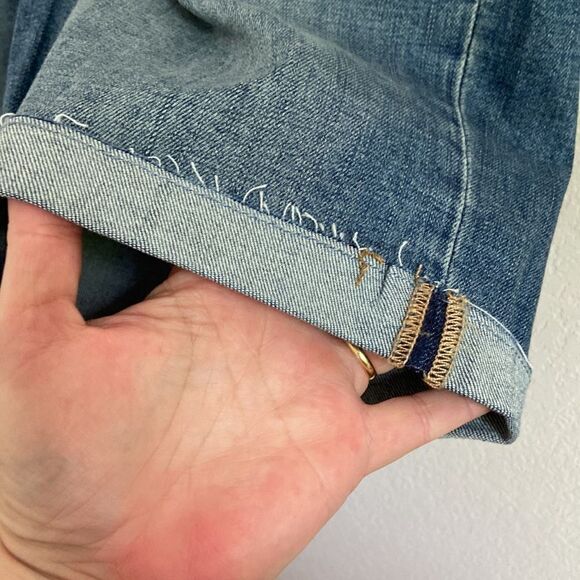 Abercrombie & Fitch Boyshort Sz 12 distress NWT - Picture 4 of 12